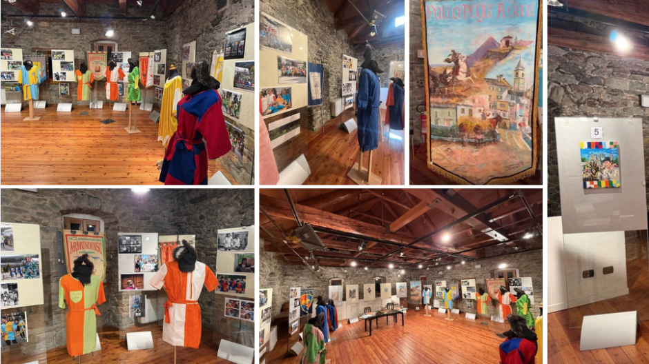 Varzo: un nuovo vessillo per il Palio degli Asini. La mostra alla Torre Medievale 